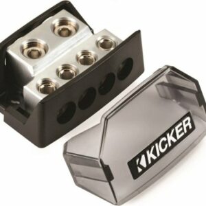 KICKER - Power Distribution Block - Black