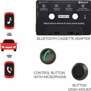 iSimple - Bluetooth Hands-Free Car Kit - Black