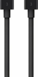 Belkin - 2.6' Thunderbolt Cable - Black