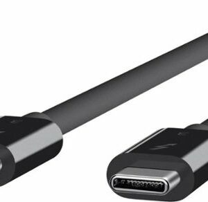 Belkin - 2.6' Thunderbolt Cable - Black