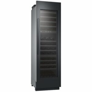 Dacor - 100-Bottle Panel Ready Built-In Triple Zone Wine Cellar with Precise Cooling and Push-to-Open Door - Custom Panel Ready