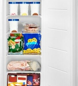 Insignia™ - 7 Cu. Ft. Garage Ready Upright Freezer - White