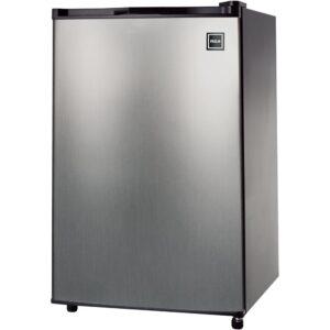 RCA - 4.5 Cu. Ft. Mini Fridge - Stainless Steel