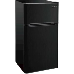 Thomson - 4.5 Cu. Ft. Mini Fridge - Black Stainless Steel