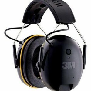 3M - WorkTunes Connect Wireless Hearing Protector with Bluetooth Technology - Black/Yellow