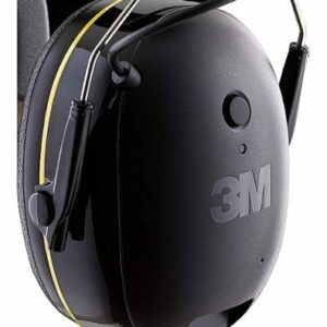 3M - WorkTunes Connect Wireless Hearing Protector with Bluetooth Technology - Black/Yellow