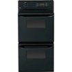 GE - 24" Built-In Double Electric Wall Oven - Black