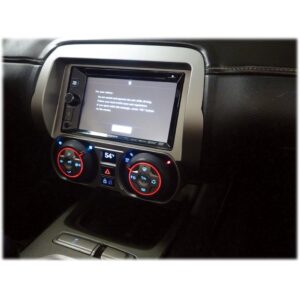 Metra - Dash Kit for Select 2010-2015 Chevrolet Camaro - Silver