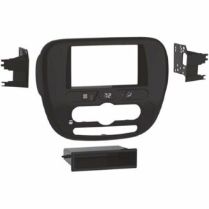 Metra - Dash Kit for Select 2014-2019 Kia Soul - High Gloss Black