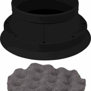 Metra - Speaker Baffle Kit for Most 6" x 9" Speakers (2-Pack) - Black