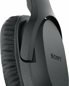 Sony - Geek Squad Certified Refurbished WHRF400 RF Wireless Headphones - Black