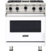 Viking - Professional 5 Series 4.0 Cu. Ft. Freestanding Gas Convection Range - White