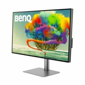 BenQ - PD3220U DesignVue 32" IPS LED 4K HDR Monitor  AQCOLOR Technology Mac Compatible (HDMI/DP/Thunderbolt 3 85W) - Gray/Black