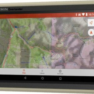 Garmin - Overlander GPS with Built-In Bluetooth - Gray