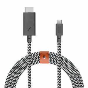 Native Union - 10' External C to HDMI 4k Cable - Zebra