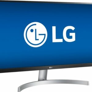 LG - Geek Squad Certified Refurbished 27UL600-W 27" IPS LED 4K UHD FreeSync Monitor with HDR - Silver/White