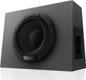 Pioneer - 10" Active Sealed subwoofer w/built-in amplifier - Black