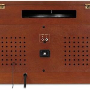 Victrola - Aviator Signature Bluetooth 8-in-1 Record Player - Mahogany