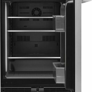 JennAir - 5 Cu. Ft. Built-In Mini Fridge - Stainless Steel