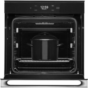 JennAir - NOIR 24" Built-In Single Electric Convection Wall Oven - Floating Black Glass