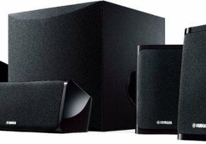 Yamaha - 5.1-Channel 4K Home Theater Speaker System with Powered Subwoofer and Bluetooth Streaming - Black