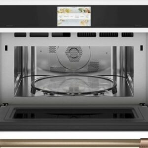 Café - 30" Built-In Single Electric Convection Wall Oven with 120V Advantium Technology, Customizable - Matte White