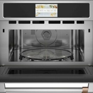 Café - 27" Built-In Single Electric Convection Wall Oven with 120V Advantium Technology, Customizable - Stainless Steel