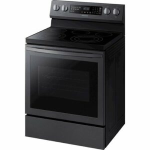 Samsung - 5.9 Cu. Ft. Self-Cleaning Freestanding Electric Convection Range