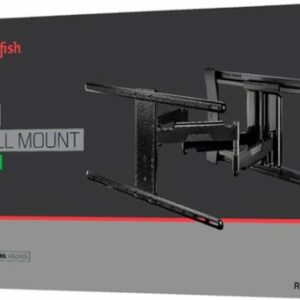 Rocketfish™ - Full-Motion TV Wall Mount for Most 40" - 75" TVs - Black