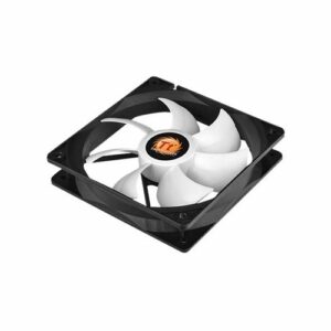 Thermaltake - Contac Silent 12 120mm CPU Cooling Fan - Black/White