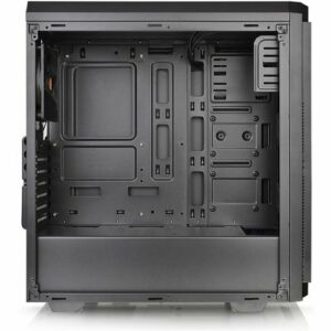 Thermaltake - V100 Perforated Computer Case - Black