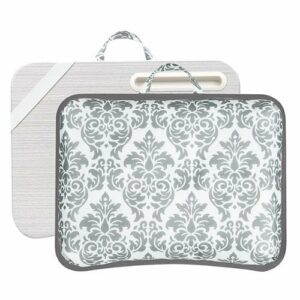 LapGear - Designer Lap Desk for 15.6" Laptop - Gray Damask