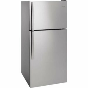 Whirlpool - 18.2 Cu. Ft. Top-Freezer Refrigerator - Stainless Steel