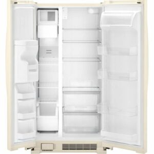 Whirlpool - 21.4 Cu. Ft. Side-by-Side Refrigerator - Biscuit