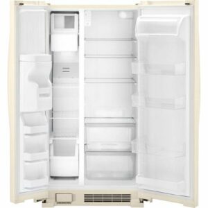 Whirlpool - 24.6 Cu. Ft. Side-by-Side Refrigerator - Biscuit