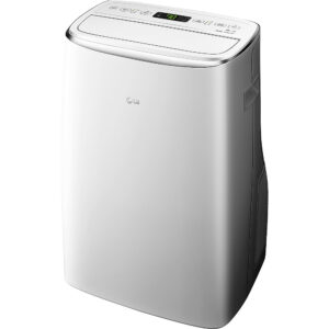 LG - 500 Sq. Ft. Smart Portable Air Conditioner - White