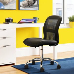 Serta - Essentials Mesh Task Office Chair - Jet Black