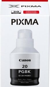 Canon - MegaTank GI-20 Ink Bottle - Pigment Black