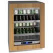 U-Line - 5 Class 148-Can Beverage Cooler - Custom Panel Ready