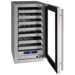 U-Line - Wine Captain 5 Class 35-Bottle Wine Cooler - Stainless Steel