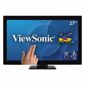 ViewSonic - TD2760 27" LED FHD Touch Screen Monitor (HDMI, VGA) - Black