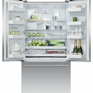 Fisher & Paykel - 36-In 20.1 cu. ft. French Door Refrigerator Counter Depth with Internal Ice Maker - Stainless Steel