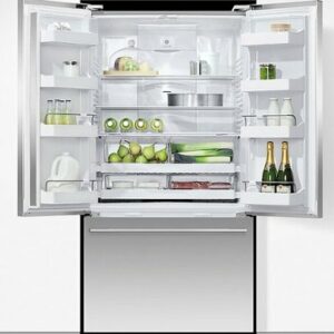 Fisher & Paykel - 36-In 20.1 cu. ft. French Door Refrigerator Counter Depth with Internal Ice Maker - Stainless Steel