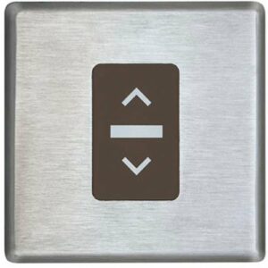 Zephyr - Wired Remote Up Down Switch Control for Lift Downdraft - Stainless Steel