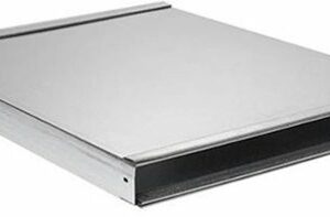 Zephyr - 2 in. x 19 in. Rectangular Duct 2 ft. Length for Lift Downdraft - Silver