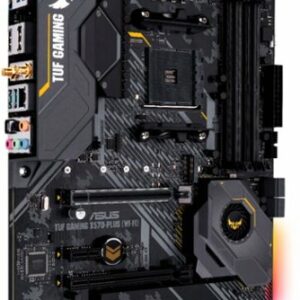 ASUS - TUF GAMING X570-PLUS (WI-FI) (Socket AM4) USB-C Gen2 AMD Motherboard with LED Lighting