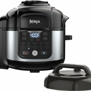 Ninja Foodi 8qt 9-in-1 Deluxe XL Digital Multi Cooker with Air Fryer - Stainless Steel/Black