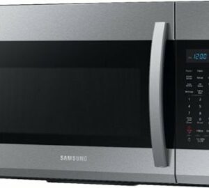 Samsung - 1.9 Cu. Ft.  Over-the-Range Microwave with Sensor Cook - Stainless Steel