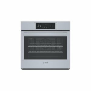 Bosch - 800 Series 30" Built-In Single Electric Convection Wall Oven with Wifi - Stainless Steel