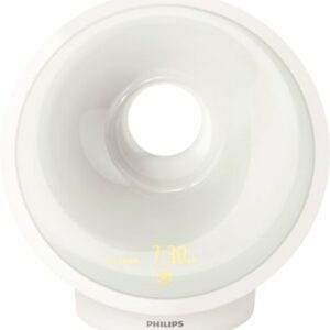 Philips - SmartSleep Connected Sleep and Wake-Up Light Therapy Lamp - White